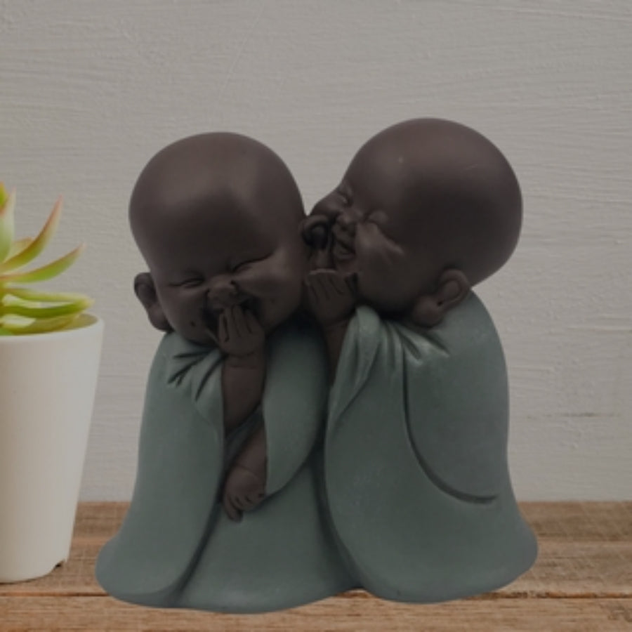 Statuette jumeau bouddha