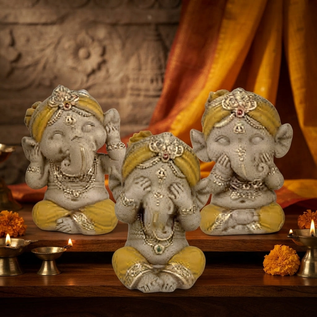 Trio bébé Ganesh