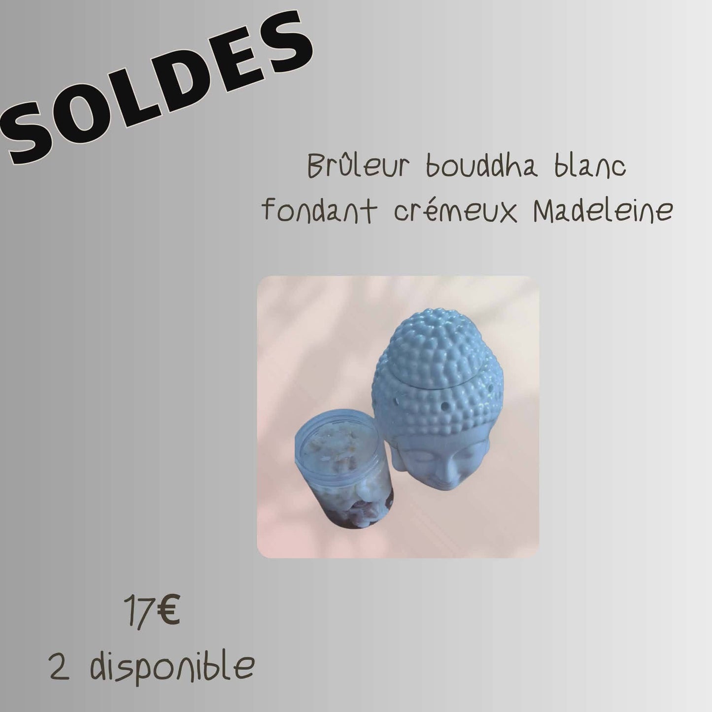 Lot brûleur et fondant crémeux