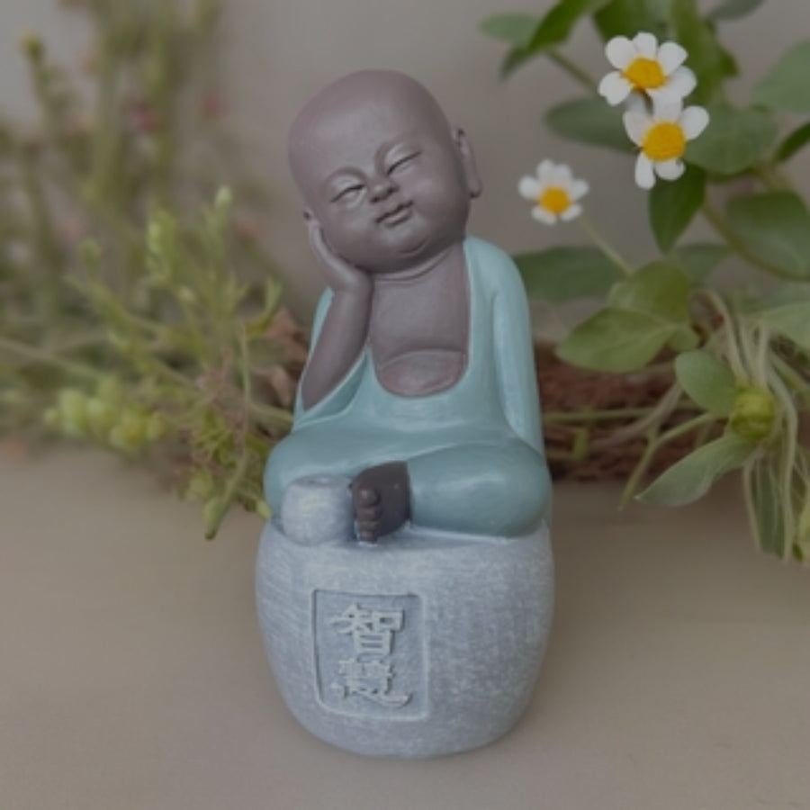 Statuette porte encens