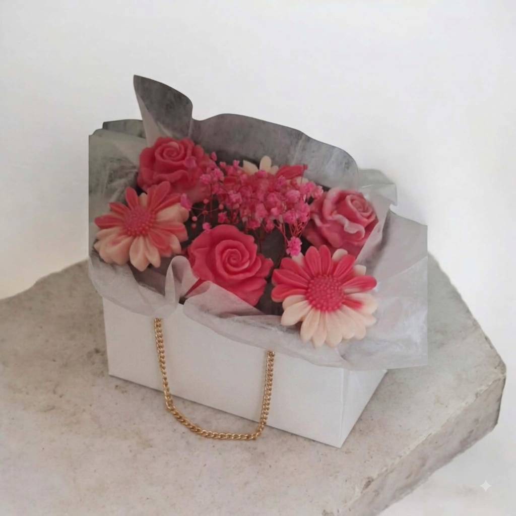 Bouquet éclat de rose