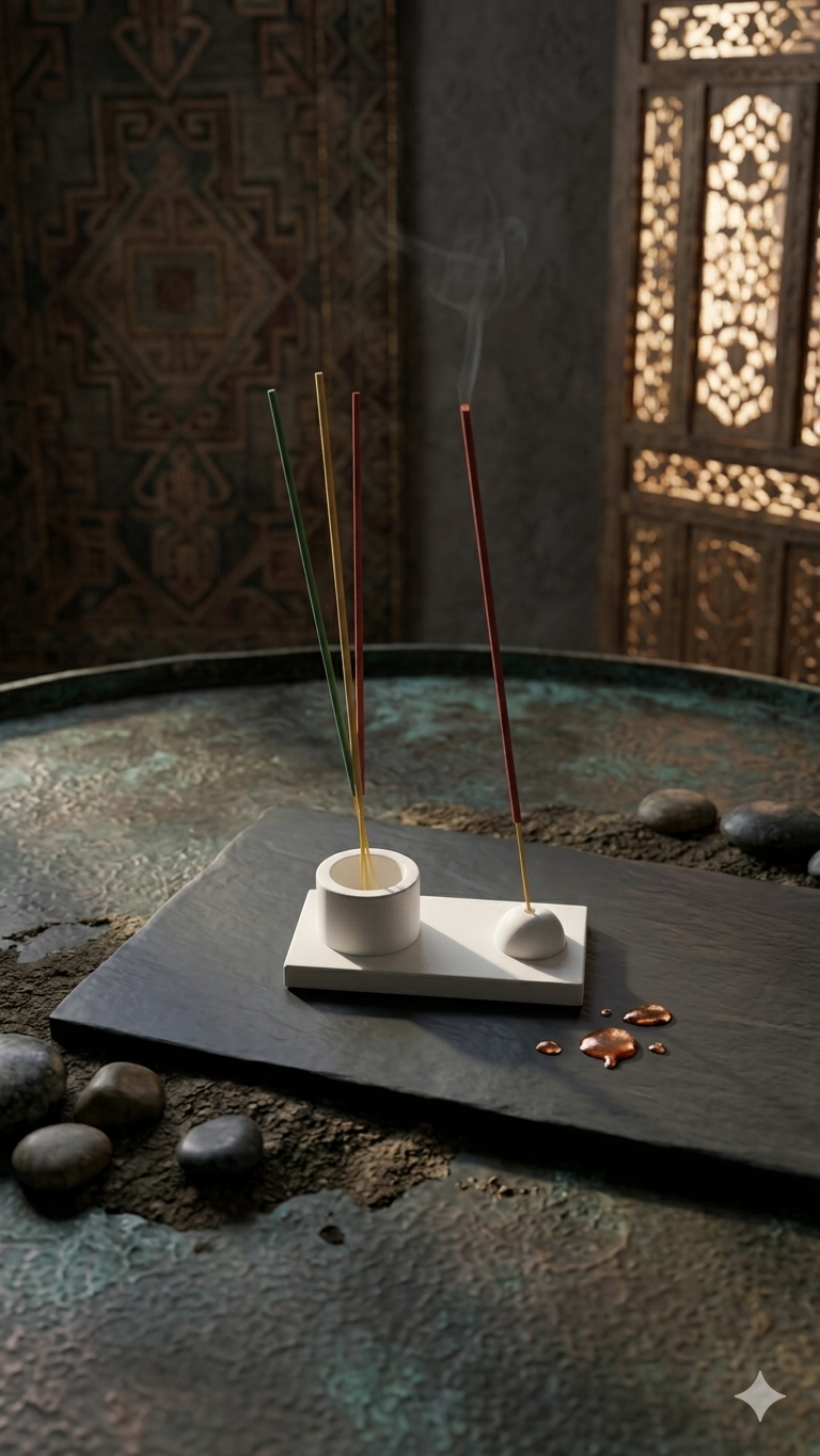 Porte encens zen