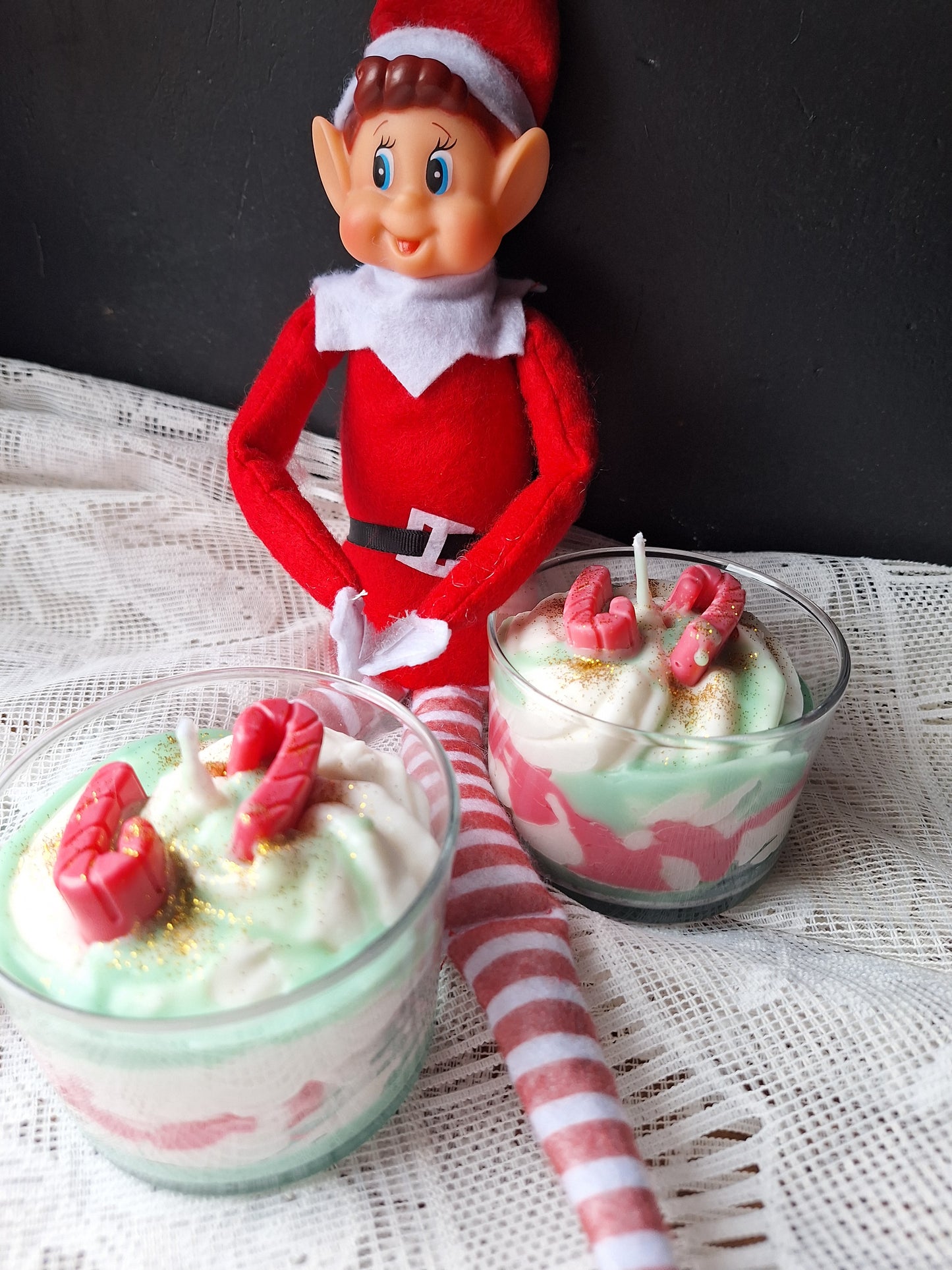 Bougie gourmandise de Noël