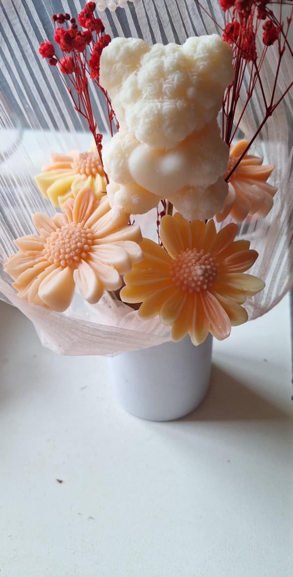 Bouquet doudou ensoleillée