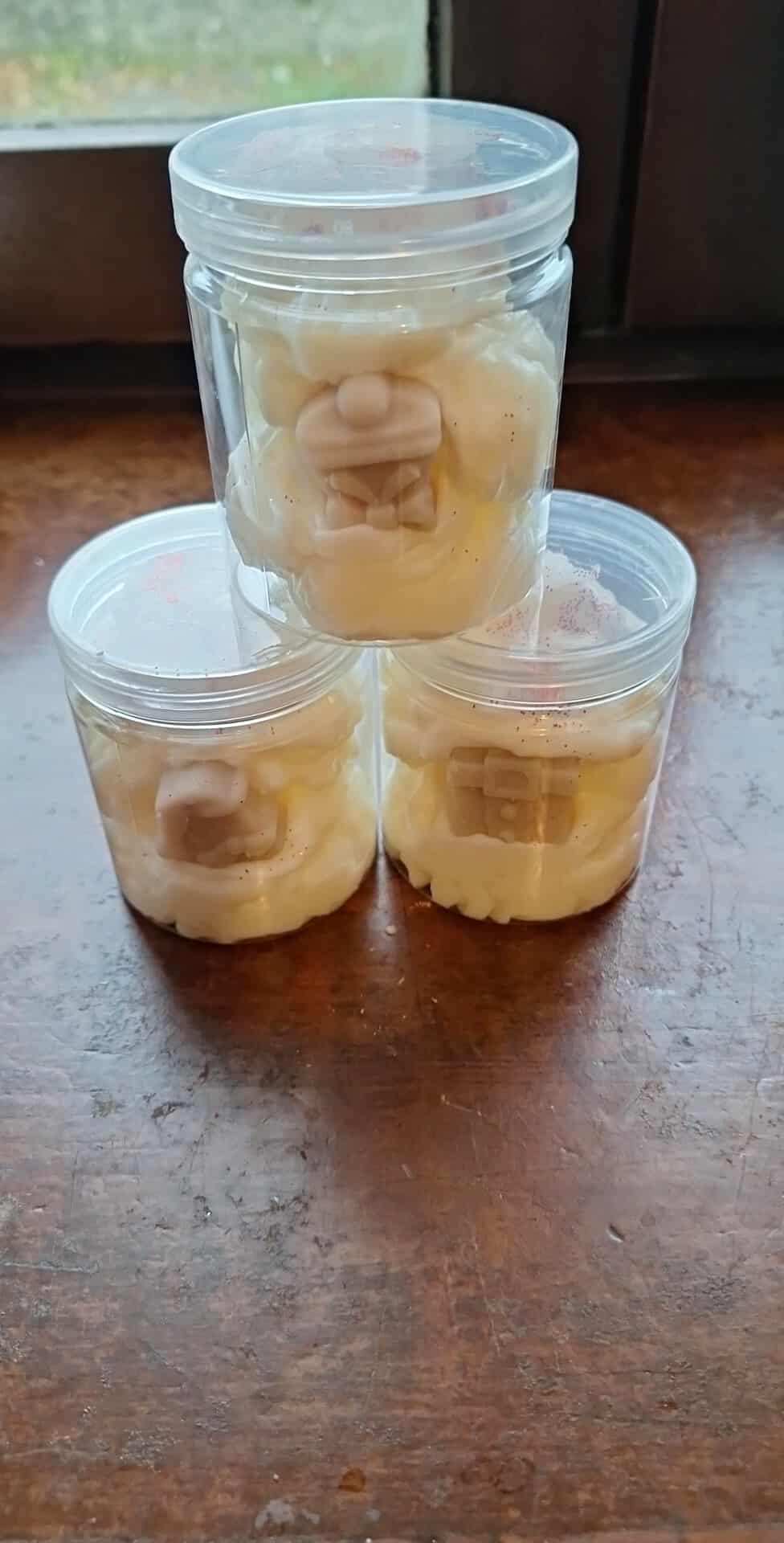 Fondant moelleux bûche de noel