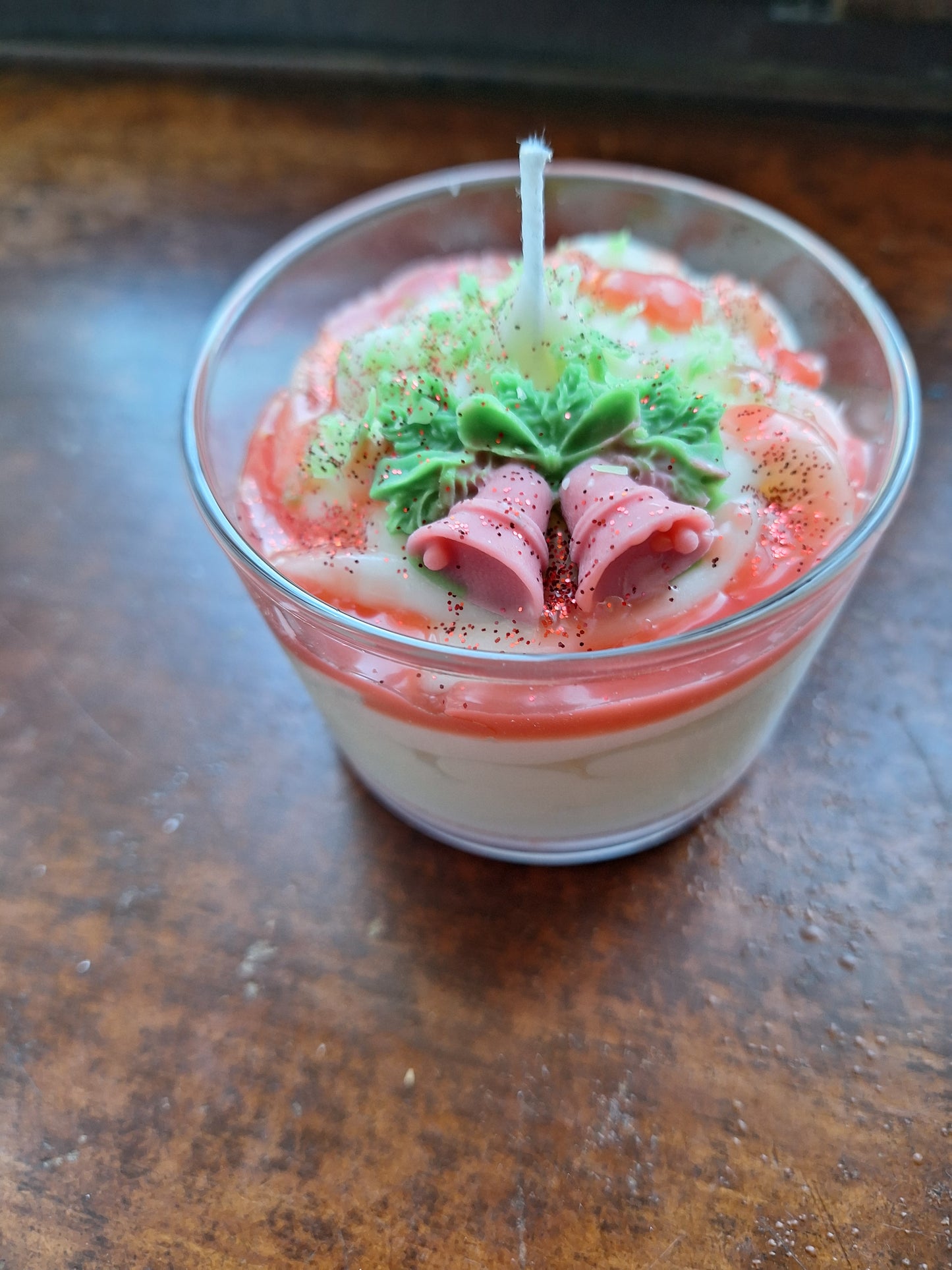 Bougie souvenir de Noël