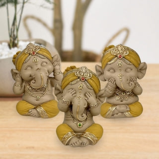 Trio bébé Ganesh pré-commande commande