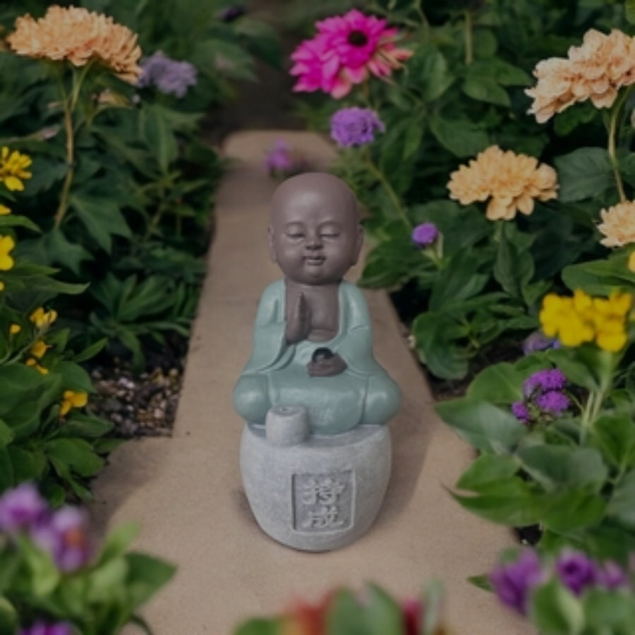 Statuette porte encens