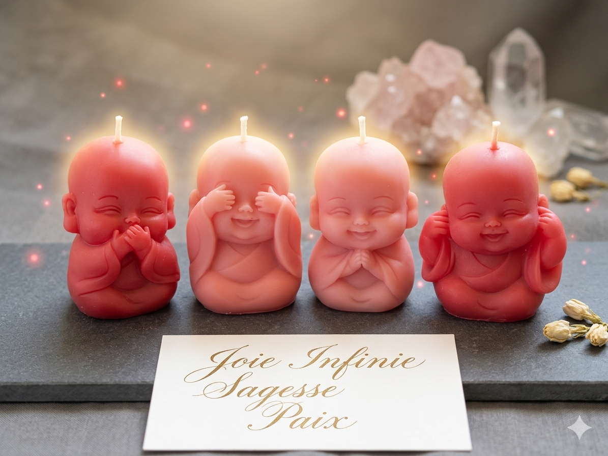 Lueur de sachesse lot de 4