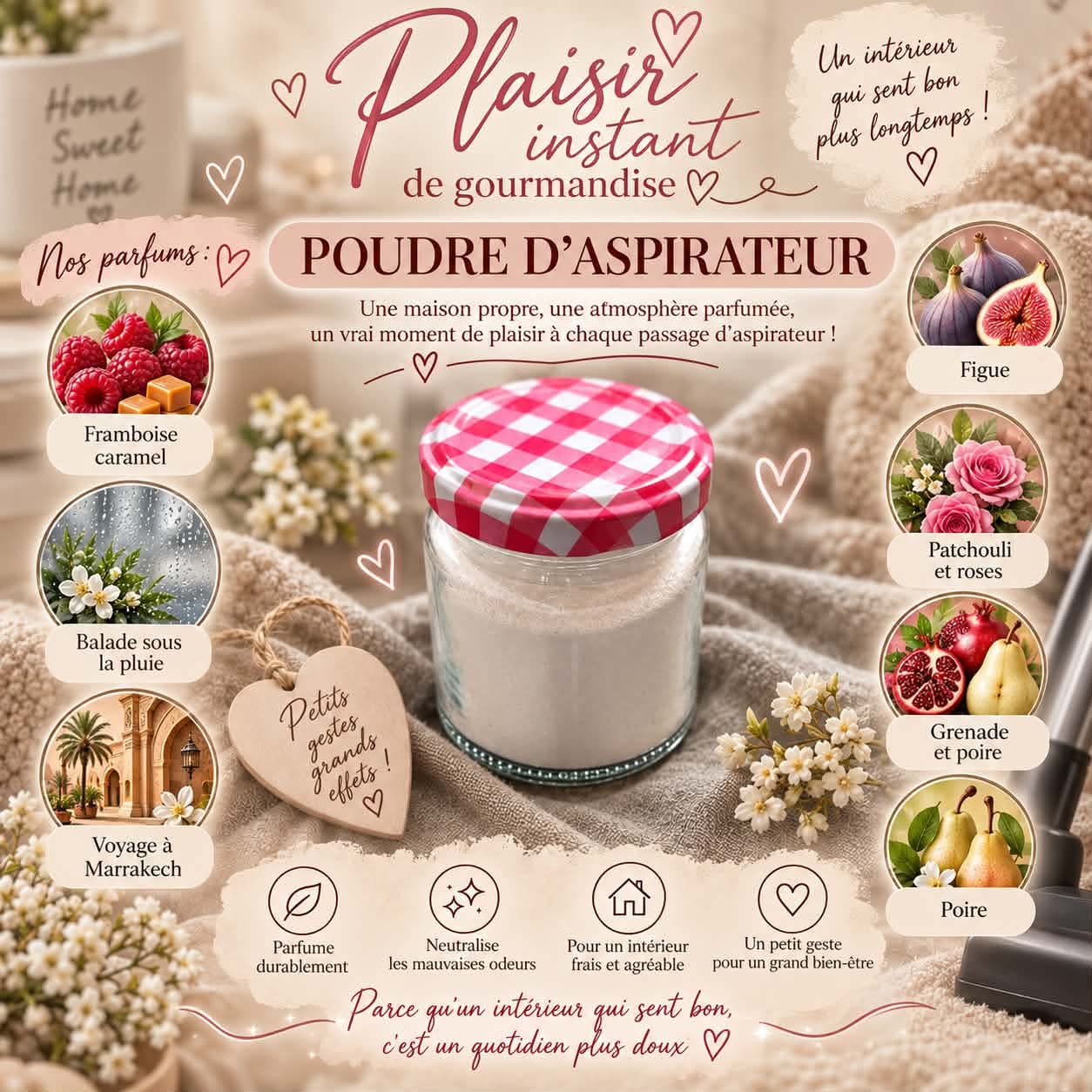 Poudre aspirateur 40 gr