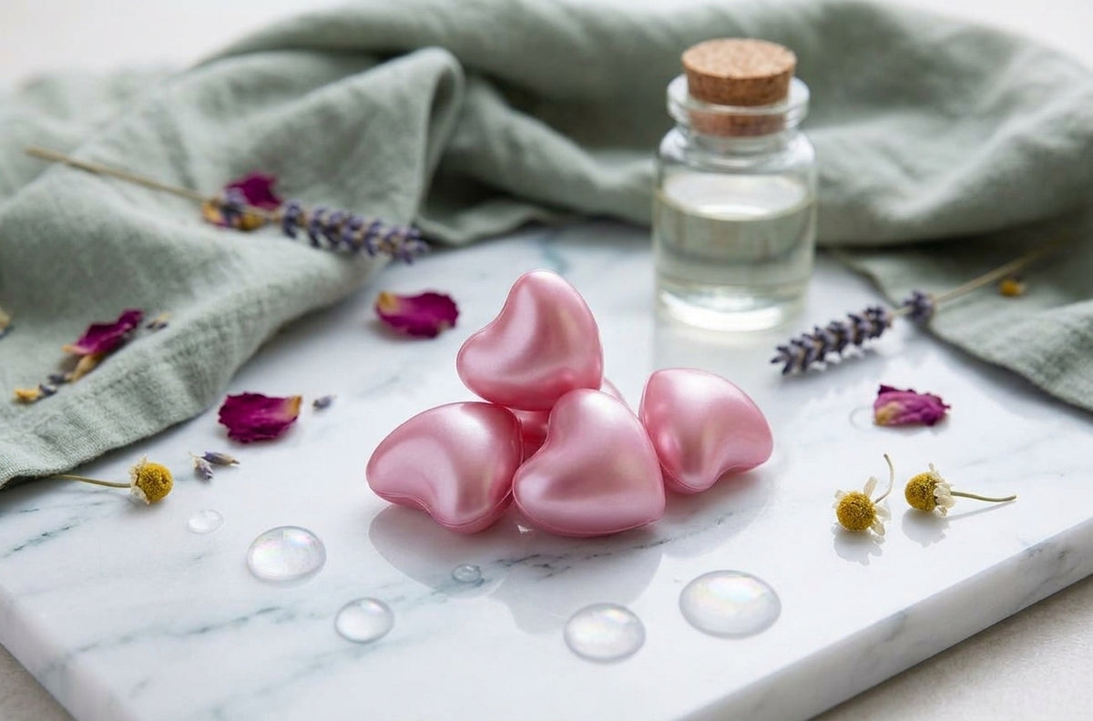 Perle de bain a la rose (x5) pré-commande